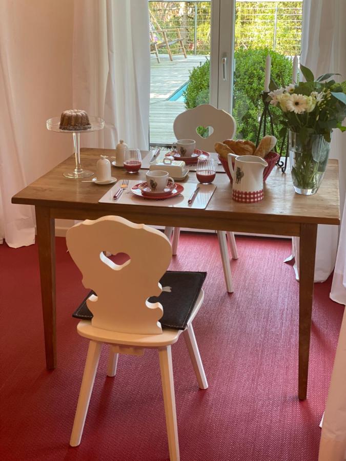 Landhaus Am Plattenbichl - Luxus Apartment Mit Privat-Pool Und Sauna - Im Sommer Bergbahn Inklusive Oberstdorf Bagian luar foto