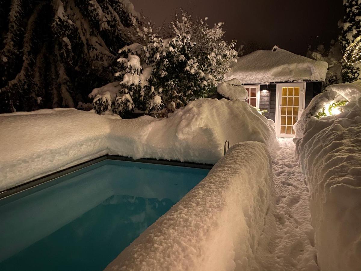 Landhaus Am Plattenbichl - Luxus Apartment Mit Privat-Pool Und Sauna - Im Sommer Bergbahn Inklusive Oberstdorf Bagian luar foto